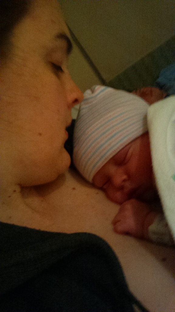 Introducing Baby Emmett, born 9/19 in Anchorage AK at 7lbs 5oz.